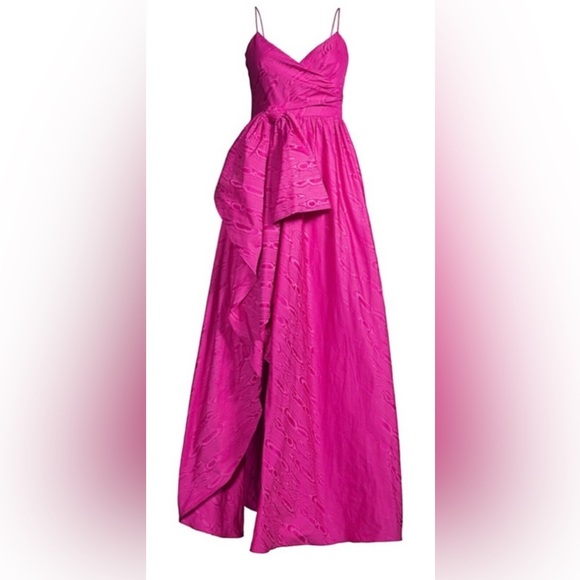 Flor et.al Dorothy Gown in Fuschia - Picture 4 of 4